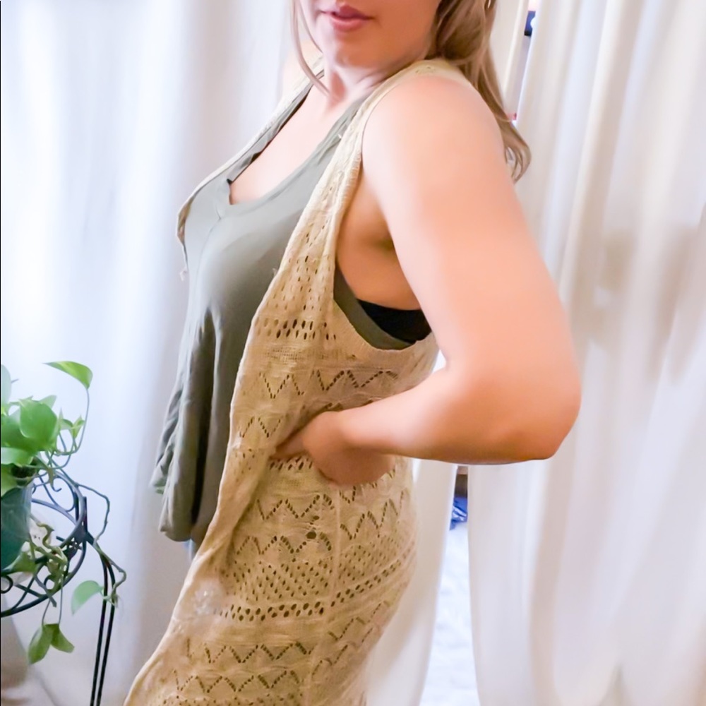 Crochet cover up